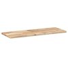 vidaXL Dessus de table 80x30x2 cm rectangulaire bois massif d'acacia