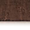 vidaXL Tapis Chindi Coton tiss&eacute; &agrave; la main 200x290 cm Marron