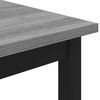 vidaXL Table basse Gris Sonoma 100 x 100 x 45 cm Bois d'ing&eacute;nierie