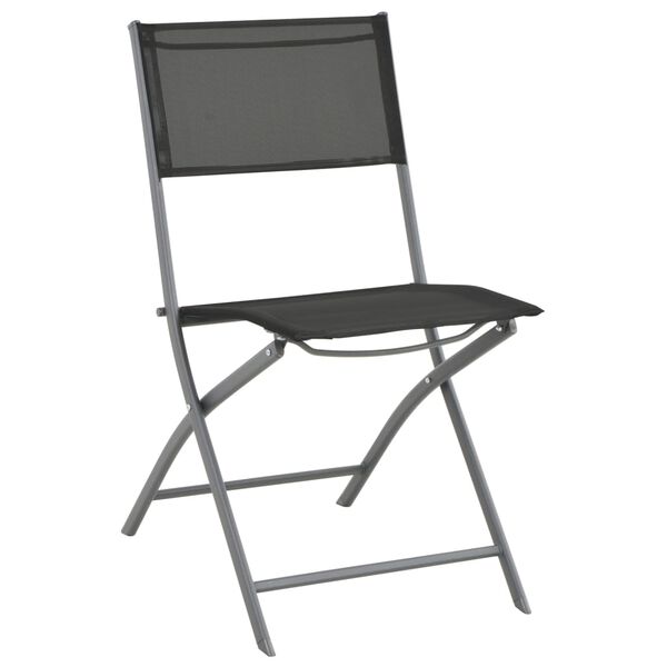 vidaXL Ensemble &agrave; manger d'ext&eacute;rieur 11 pc Acier