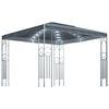vidaXL Tonnelle avec guirlande lumineuse &agrave; LED 300x300 cm Anthracite