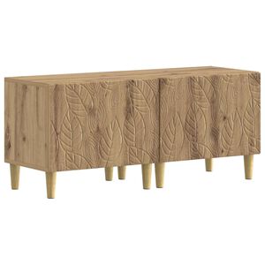 vidaXL Meuble TV Ch&ecirc;ne artisanal Bois d'ing&eacute;nierie