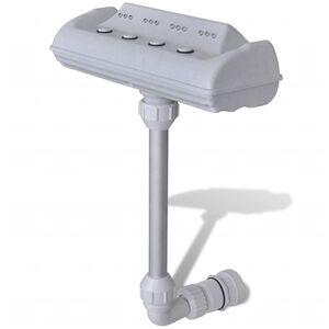 vidaXL Fontaine de piscine avec lumi&egrave;res LED