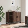 vidaXL Buffet ch&ecirc;ne marron 92x35x76 cm Bois d'ing&eacute;nierie