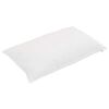vidaXL Duvet toutes saisons avec oreiller 2 pcs Blanc Microfibre