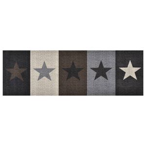 vidaXL Tapis de cuisine lavable &Eacute;toiles 60x300 cm