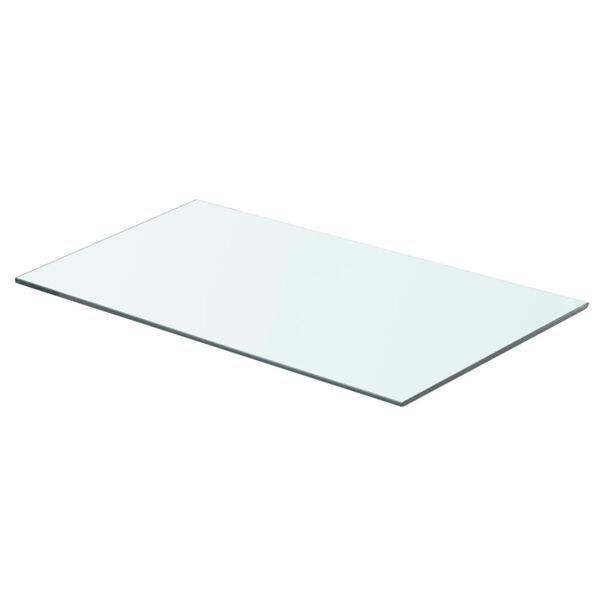 vidaXL Panneau pour &eacute;tag&egrave;re Verre transparent 60 x 30 cm