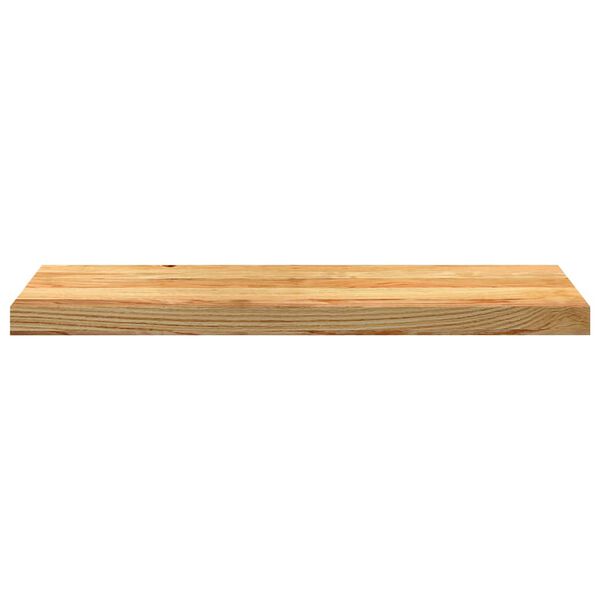 vidaXL Appuis de fen&ecirc;tre 2 pcs marron clair bois de ch&ecirc;ne massif