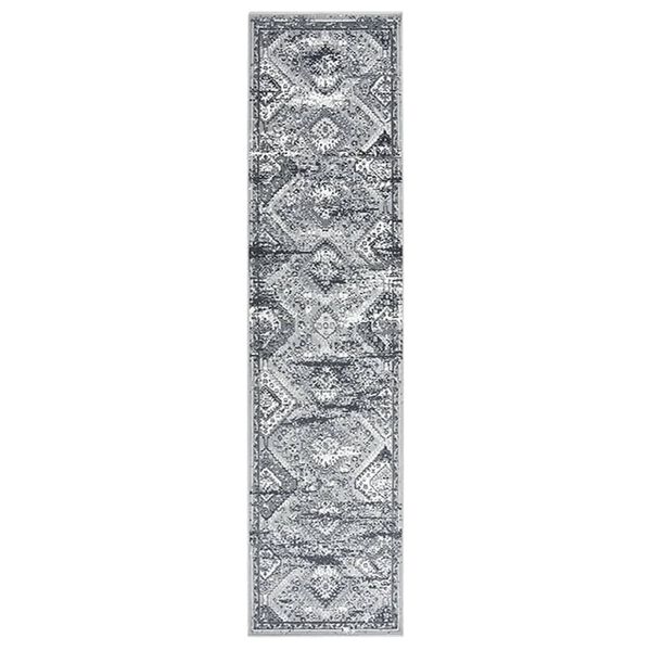 vidaXL Tapis BCF Gris oriental 60x200 cm