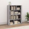 vidaXL Buffet Sonoma gris 80x30x106 cm Bois d'ing&eacute;nierie