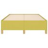 vidaXL Cadre de lit sans matelas vert 120x200 cm tissu