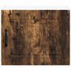 vidaXL Armoire de cuisine Ch&ecirc;ne fum&eacute; 50 x 31 x 40 cm Bois d'ing&eacute;nierie