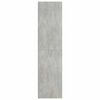 vidaXL Garde-robe Gris cement 100 x 50 x 200 cm Agglom&eacute;r&eacute;