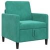 vidaXL Sofa avec rangement Turquoise 72 x 78 x 87 cm Polyester