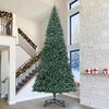 vidaXL Arbre de No&euml;l artificiel pr&eacute;-&eacute;clair&eacute; avec ensemble de boules