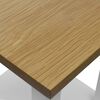 vidaXL Commode haute 26 x 26 x 94 cm Bois de ch&ecirc;ne massif