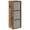 vidaXL Buffet avec tiroir Bois ancien 30,5 x 27 x 84,5 cm