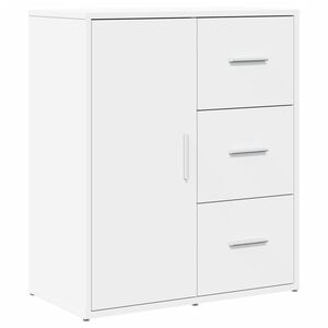 vidaXL Buffet blanc 60x31x70 cm bois d'ing&eacute;nierie