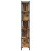 vidaXL Biblioth&egrave;que Bois ancien 76 x 32 x 192 cm Bois d'ing&eacute;nierie