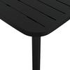 vidaXL Ensemble &agrave; manger de jardin 5 pcs anthracite acier