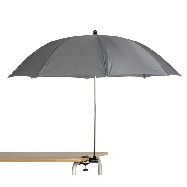 Bo-Camp Parasol de table 106 cm Gris