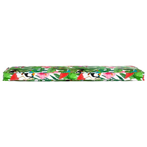 vidaXL Coussin Floral Multicolore 140 x 40 x 8 cm Tissu Oxford