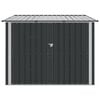 vidaXL Abri de v&eacute;lo 3 pcs Anthracite 215 x 206 x 157 cm M&eacute;tal