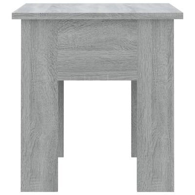 vidaXL Table basse Sonoma gris 40x40x42 cm Aggloméré