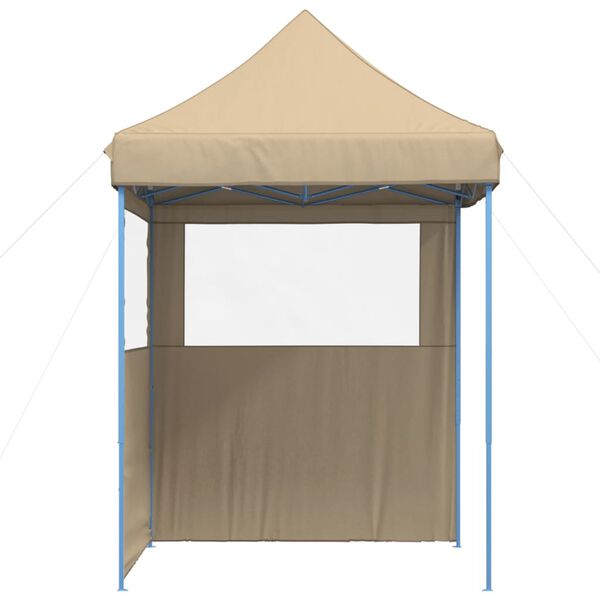 vidaXL Tente de r&eacute;ception pliable escamotable avec 2 parois lat&eacute;rales