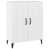 vidaXL Buffet Blanc 69,5x34x90 cm Bois d'ing&eacute;nierie
