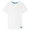 T-shirt pour enfants &eacute;cru 128