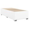vidaXL Cadre de lit sans matelas blanc 90x190 cm similicuir