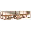 vidaXL Ensemble de canap&eacute;s d'ext&eacute;rieur 8 pcs Naturel