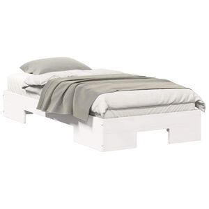 vidaXL Cadre de lit Blanc 80 x 200 cm