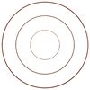 vidaXL Cache-pot de jardin Marron 90 x 90 x 20 cm Acier patin&eacute;