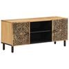 vidaXL Meuble TV 105x33x46 cm Bois massif de manguier