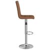 vidaXL Tabouret de bar Marron Tissu