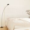 vidaXL T&ecirc;te de lit murale Blanc 146,5x3x110 cm Bois massif de pin