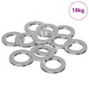 vidaXL Rondelles 50000 pc Argent&eacute; Fer