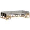 vidaXL Ensemble de canap&eacute;s d'ext&eacute;rieur 10 pc 10 place