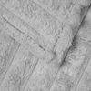 vidaXL Couvertures &agrave; jeter 6 pcs Gris 200 x 150 cm Toison