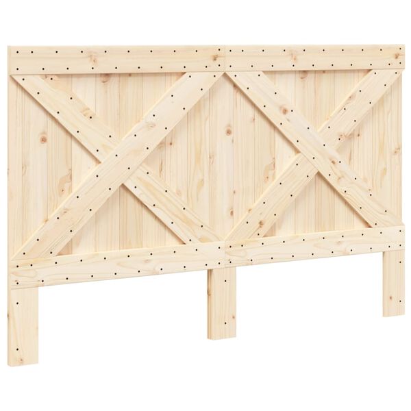 vidaXL T&ecirc;te de lit 160x104 cm bois massif de pin
