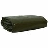 vidaXL B&acirc;che 650g / m&sup2; Vert olive 4 x 6 m Toile avec rev&ecirc;tement en PVC