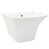 vidaXL Lavabo Blanc 53 x 44 x 37 cm C&eacute;ramique &Eacute;maill&eacute;e