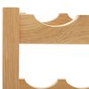 vidaXL Casier &agrave; bouteilles 6 bouteilles 37x21x21 cm Bois de ch&ecirc;ne