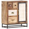 vidaXL Buffet 60x30x70 cm Bois de r&eacute;cup&eacute;ration solide