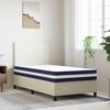 vidaXL Matelas &agrave; ressorts ensach&eacute;s duret&eacute; moyenne 90x190 cm