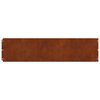 vidaXL Bordures de pelouse 20 pcs 25x103 cm acier patinable flexible