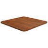 vidaXL Dessus de table carr&eacute; Marron fonc&eacute;40x40x1,5cm Bois ch&ecirc;ne trait&eacute;