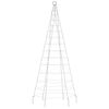 vidaXL Sapin de No&euml;l &agrave; LED 200 LED blanc 180 cm